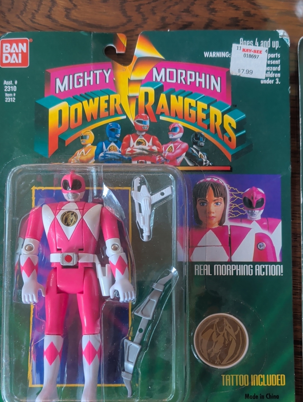 Set Of 6 Power Rangers In Packaging - Picture 2 of 7